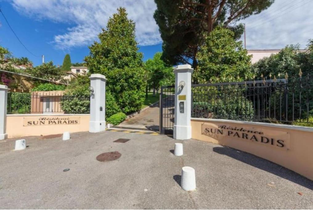 Residence De Luxe Sun Paradis, Studio Terrasse, Vue Mer Piscine Cannes Extérieur photo